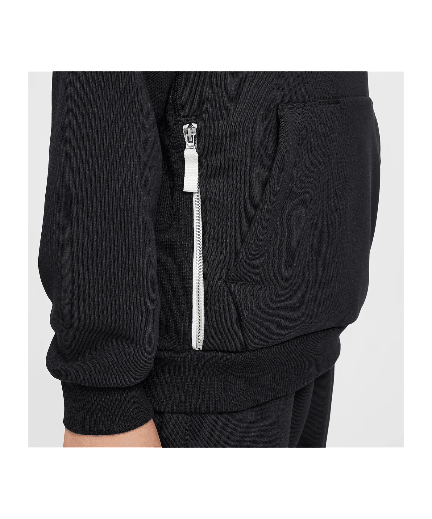 Nike Fleece Hoody Kids Schwarz F010