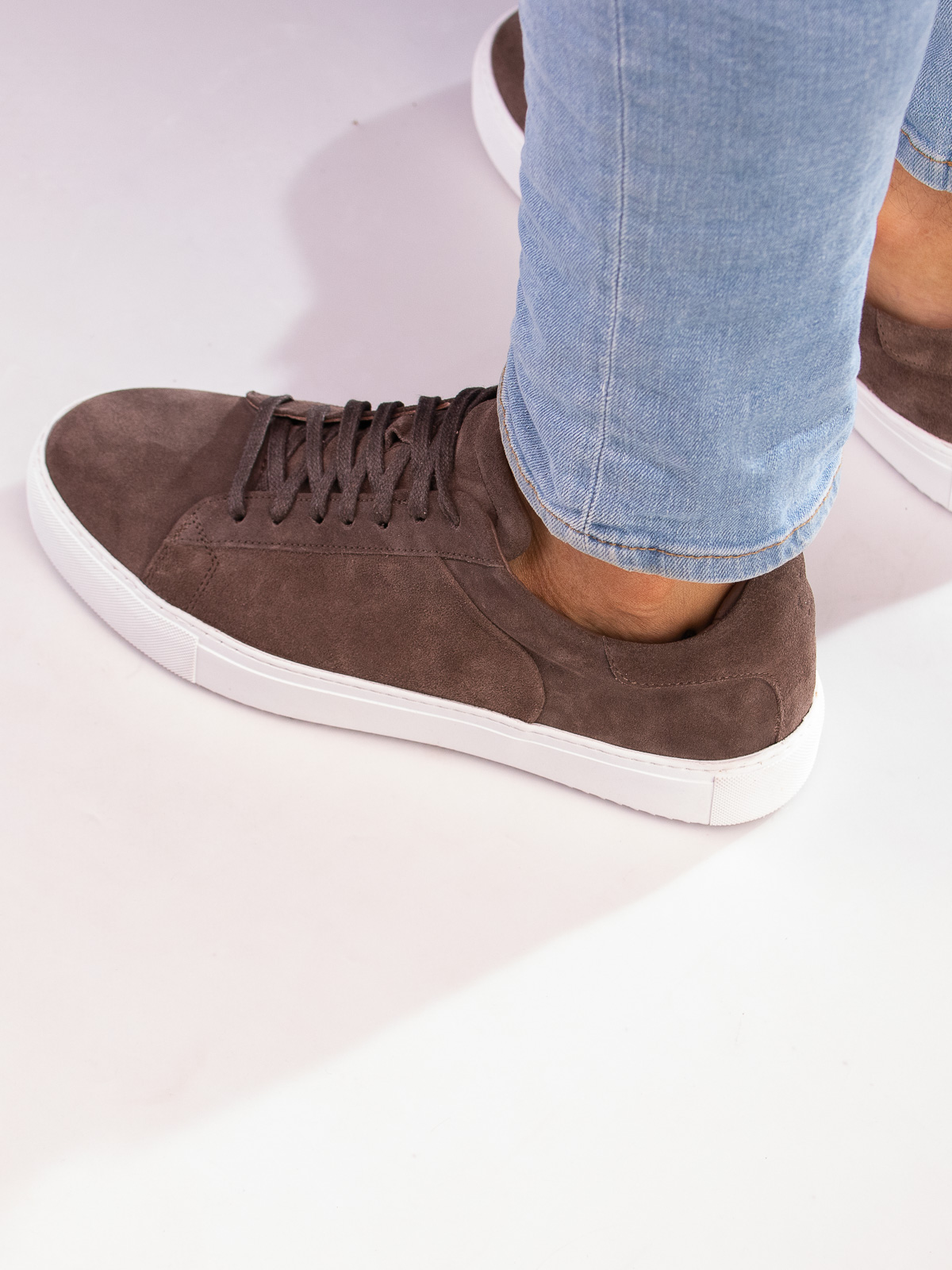 Gregers - Maribo Suede Brown - Trapes Sko