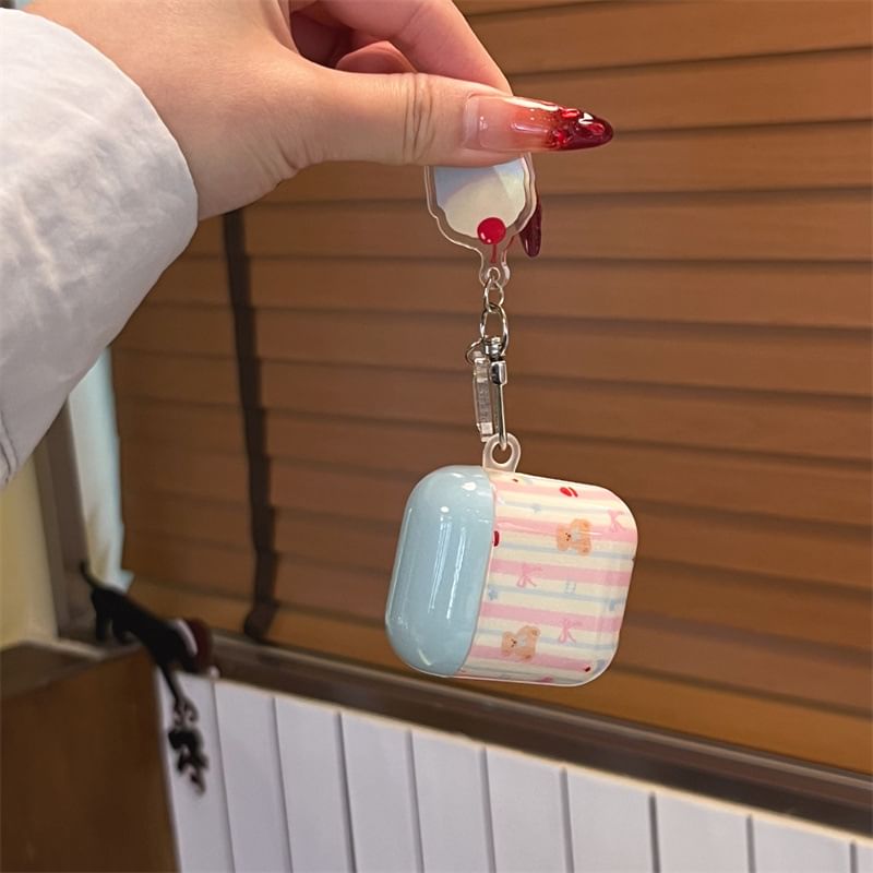 VanDi - Bear AirPods / Pro oortelefoonhoesje skin / charm / set