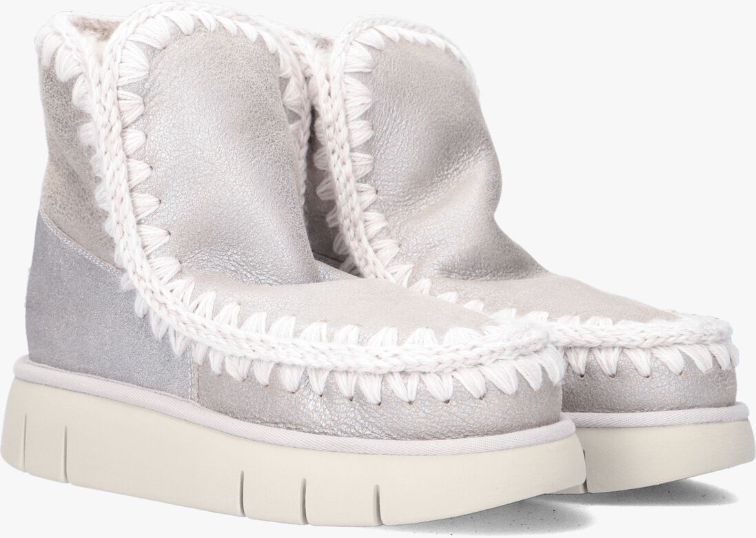 MOU zilveren mou vachtlaarzen eskimo 18 bounce