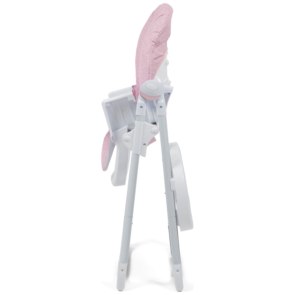 Babylo Hi Lo Hochstuhl Rosa gesprenkelt