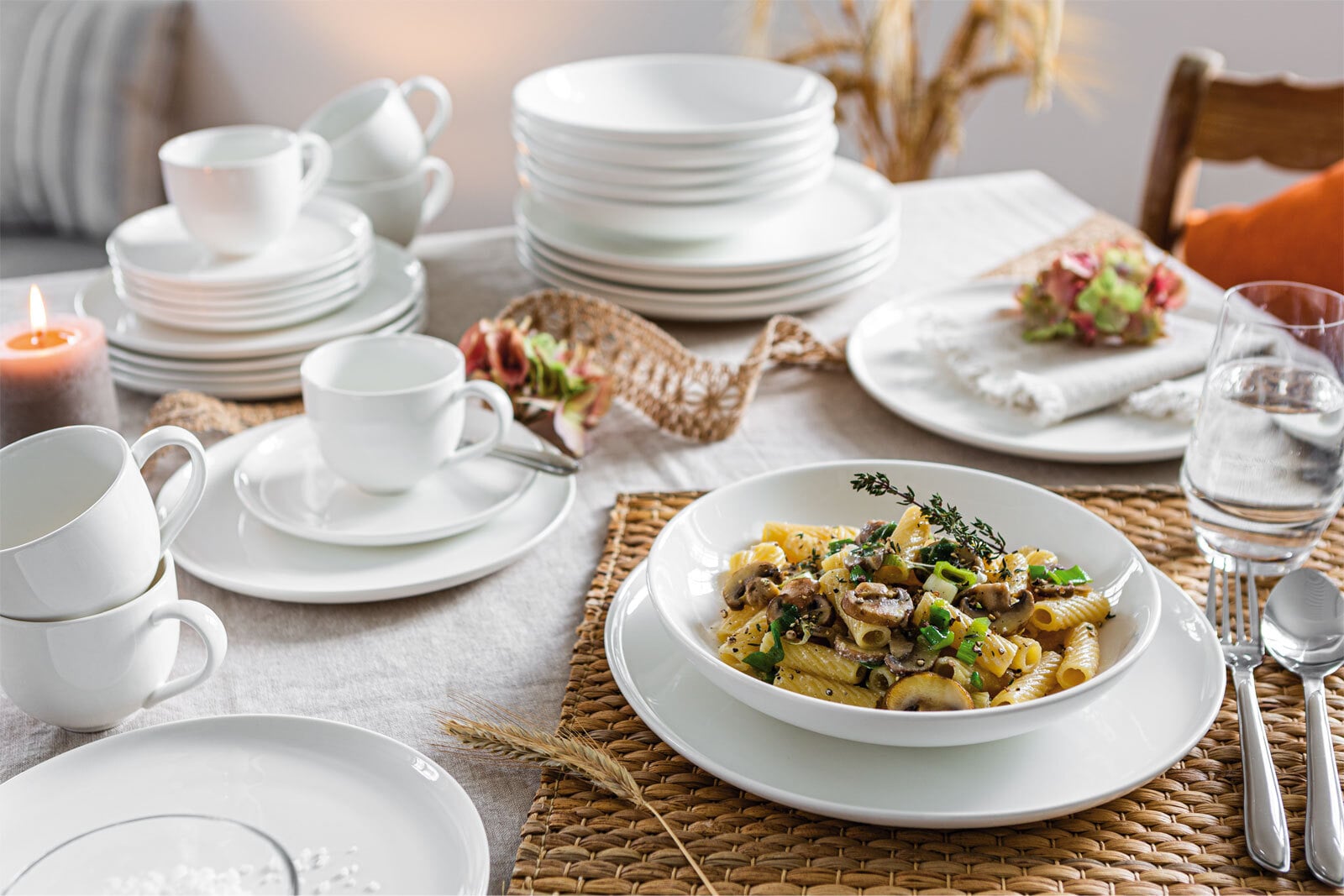 Ritzenhoff & Breker Kaffeebecher SKAGEN 6er Set weiß