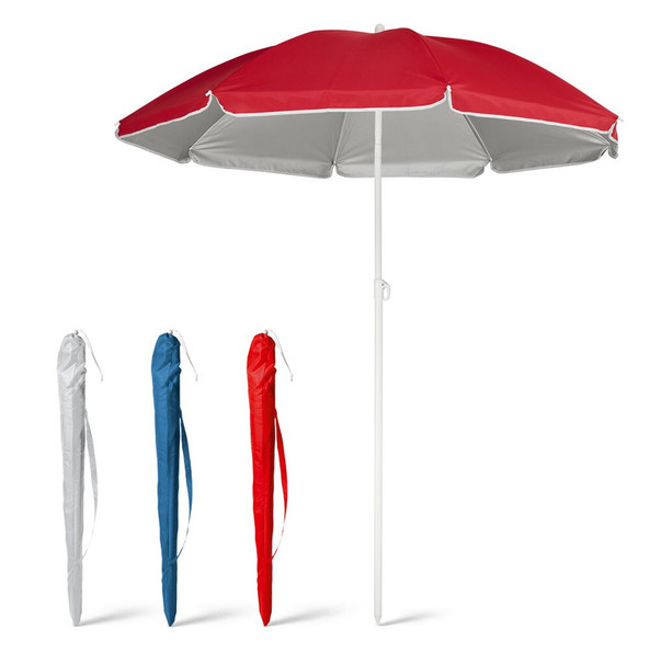 hi!dea 98320 - Parasol inclinable 210T avec doublure argentée