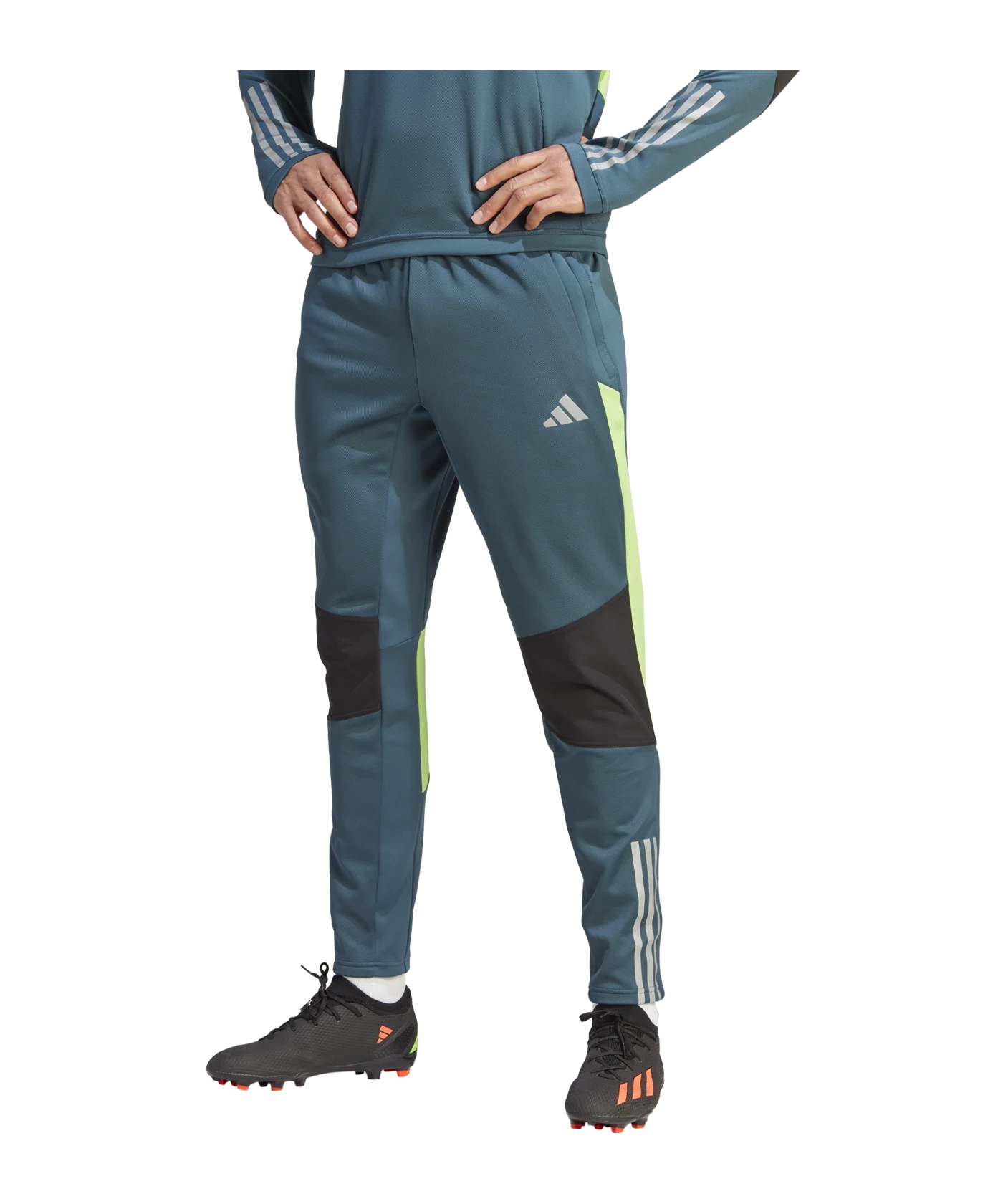 adidas Tiro 23 Competition Trainingshose Winter Türkis Grün