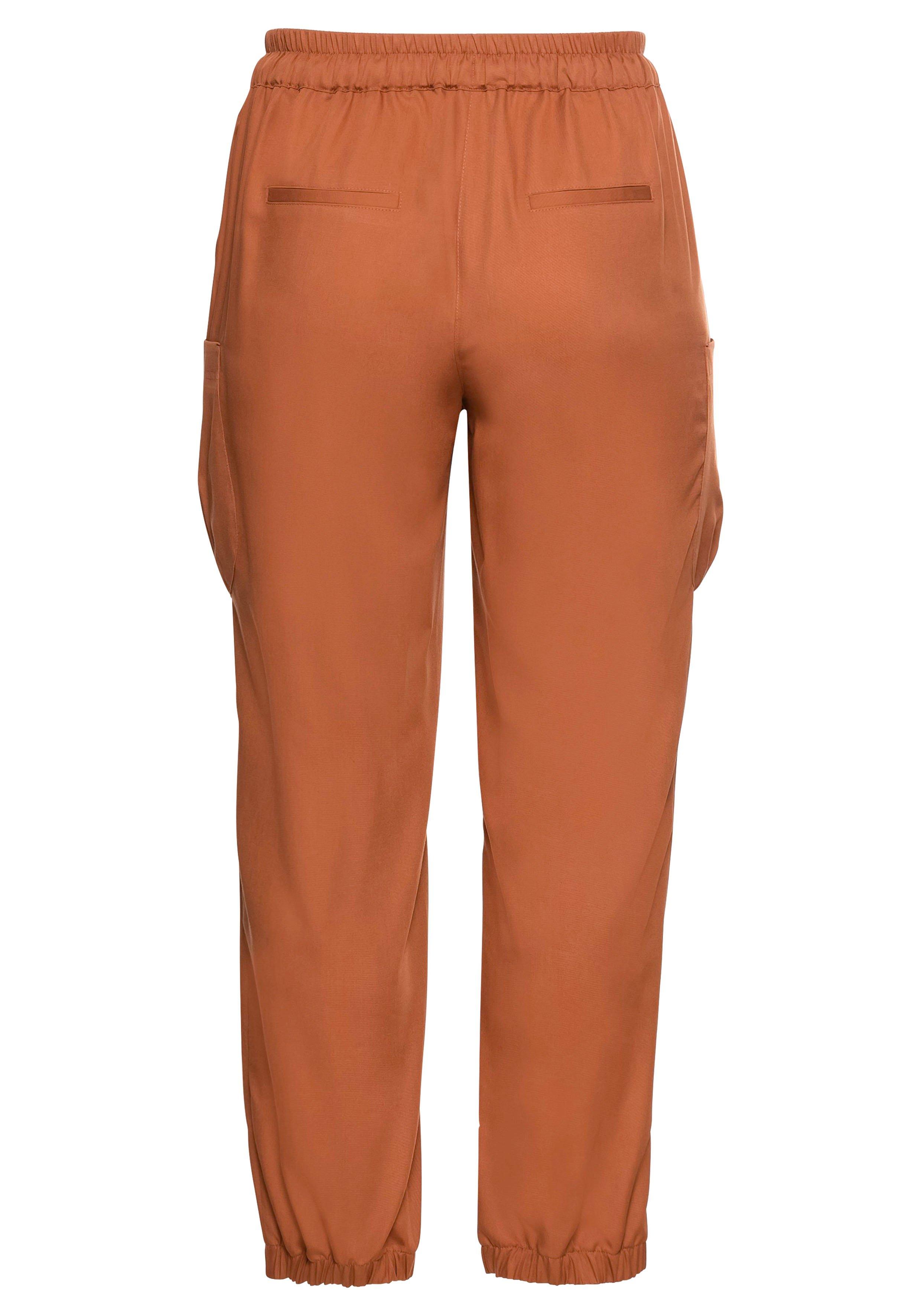 Cargohose mit Schlupfbund, aus TENCEL™ Lyocell