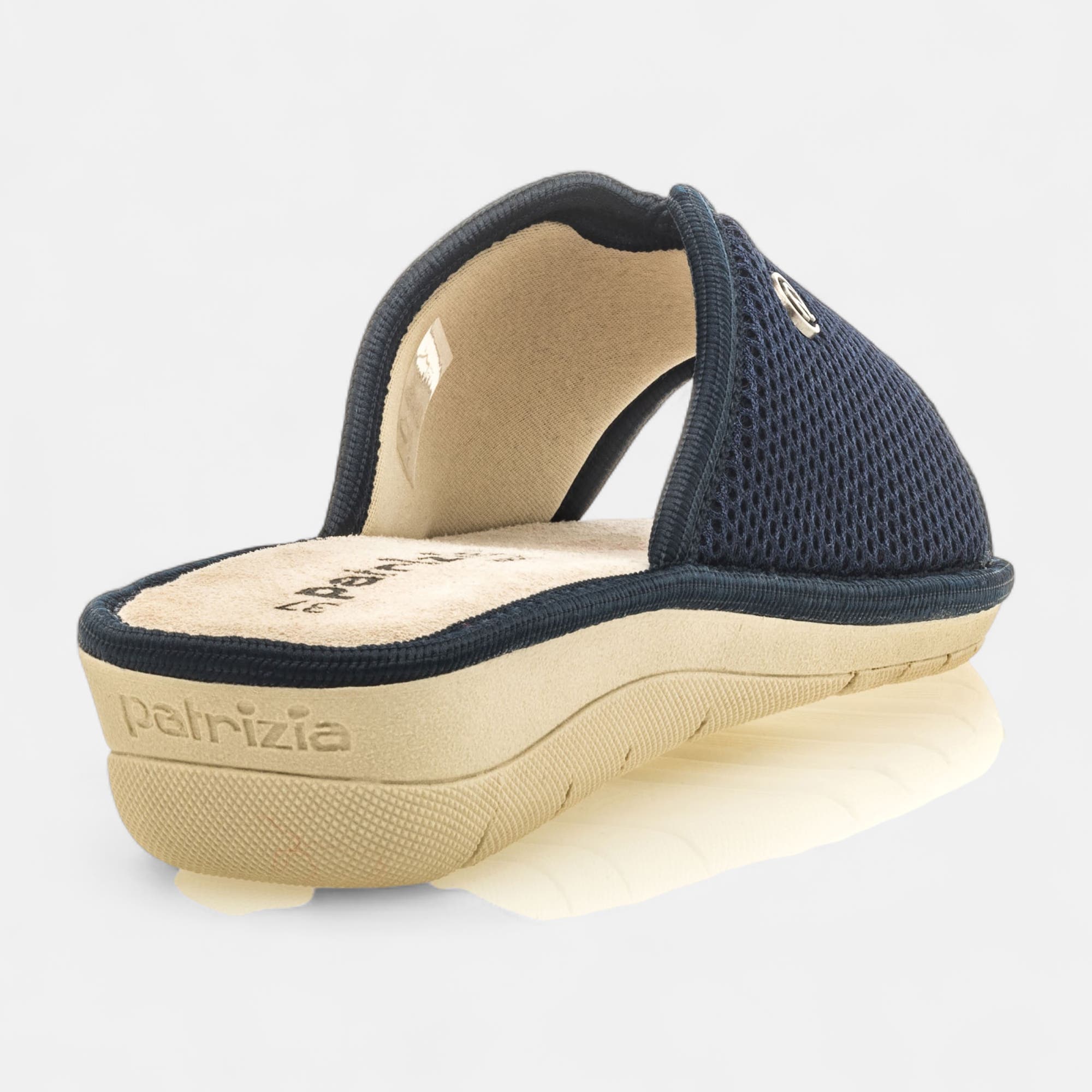 Pantoufles mules Femme bleu marine