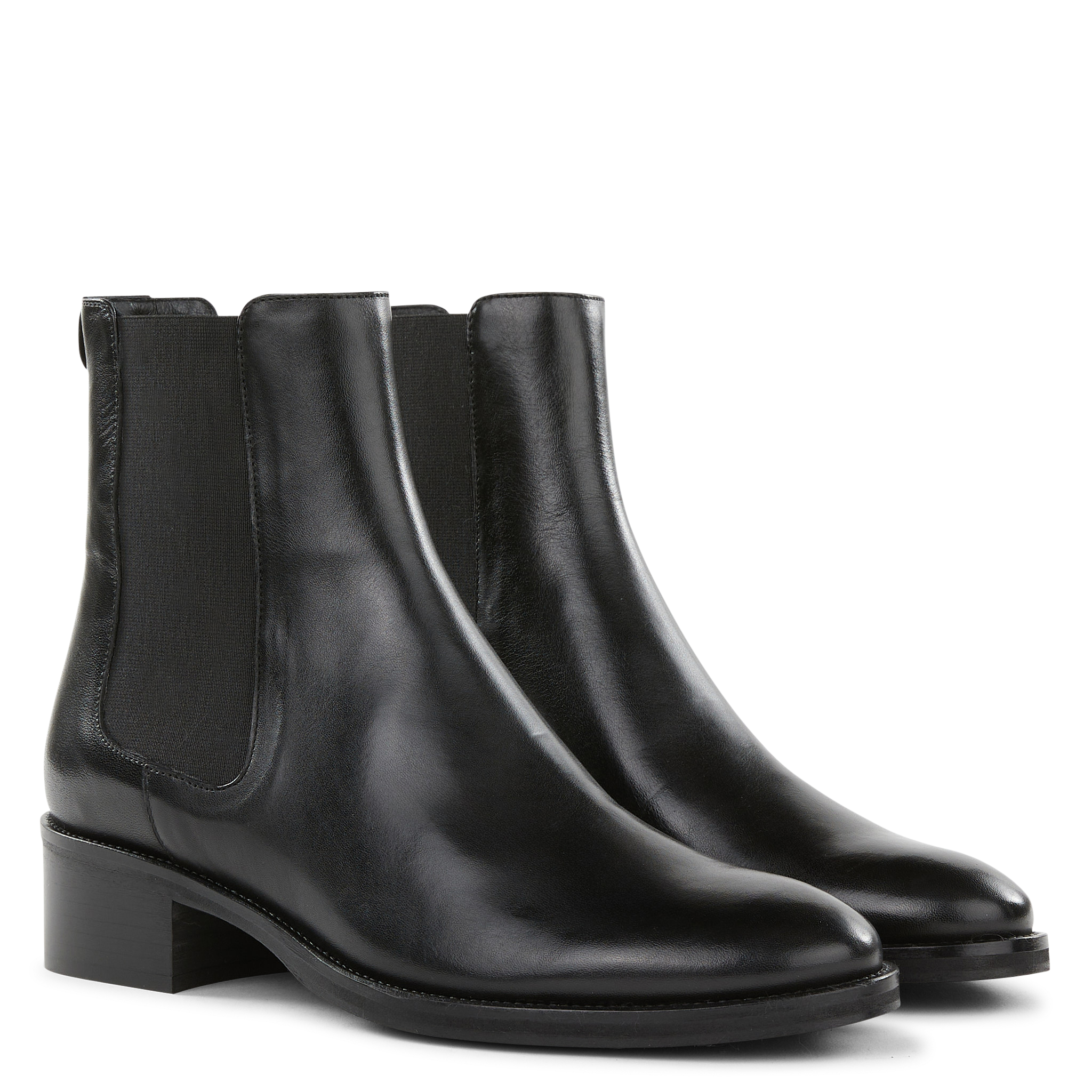 PURPLE - Bottines en cuir | Noir