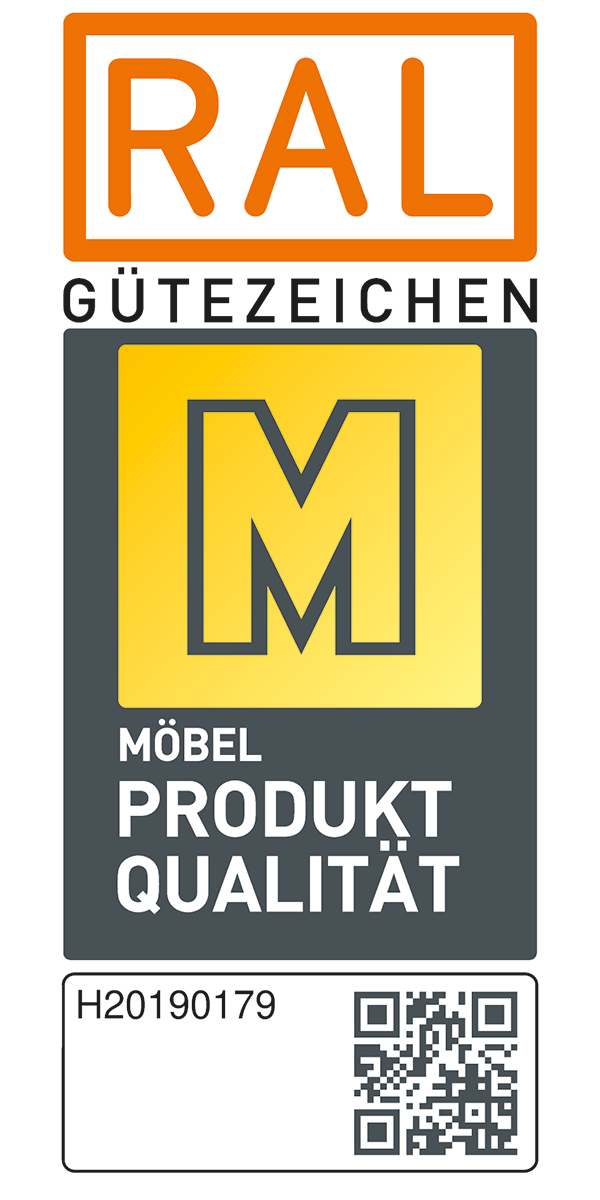 polsterpower 3-Sitzer-Sofa - mandel - Basismodell