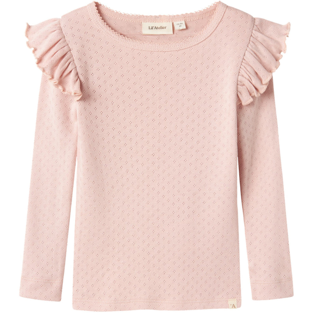 Køb Lil'Atelier Peach Whip Rachel Nan Slim Bluse