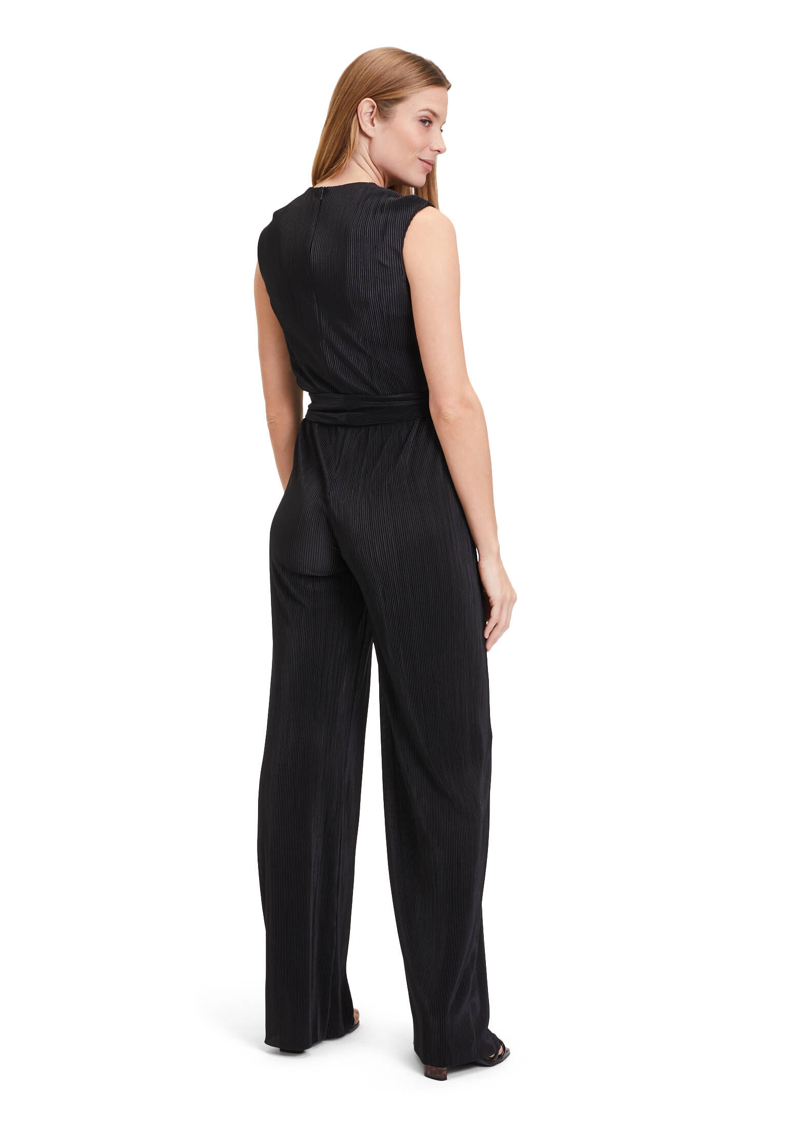 Vera Mont| Damen Jumpsuit mit Bindegürtel