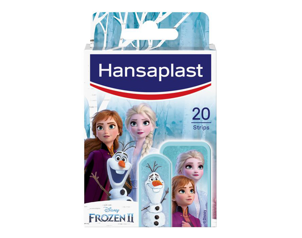 Pensos de Feridas para Crianças Frozen II HANSAPLAST 20 un