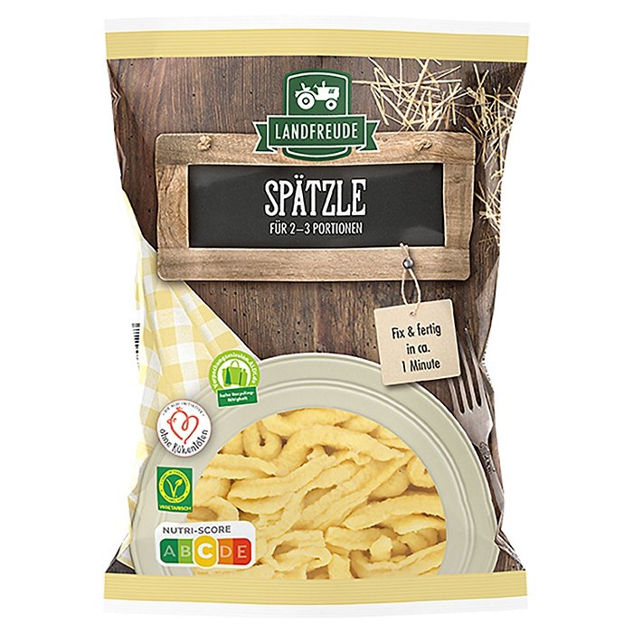 LANDFREUDE Eierspätzle 500 g