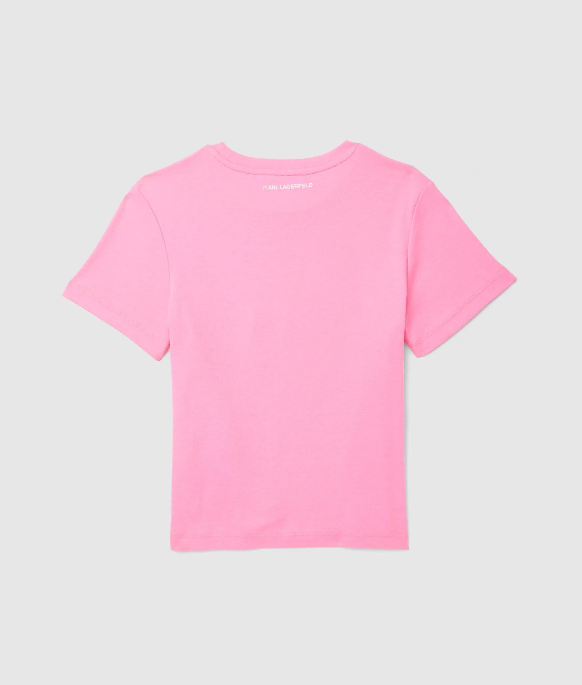 Meisjes Ikon Choupette t-shirt met palmprint