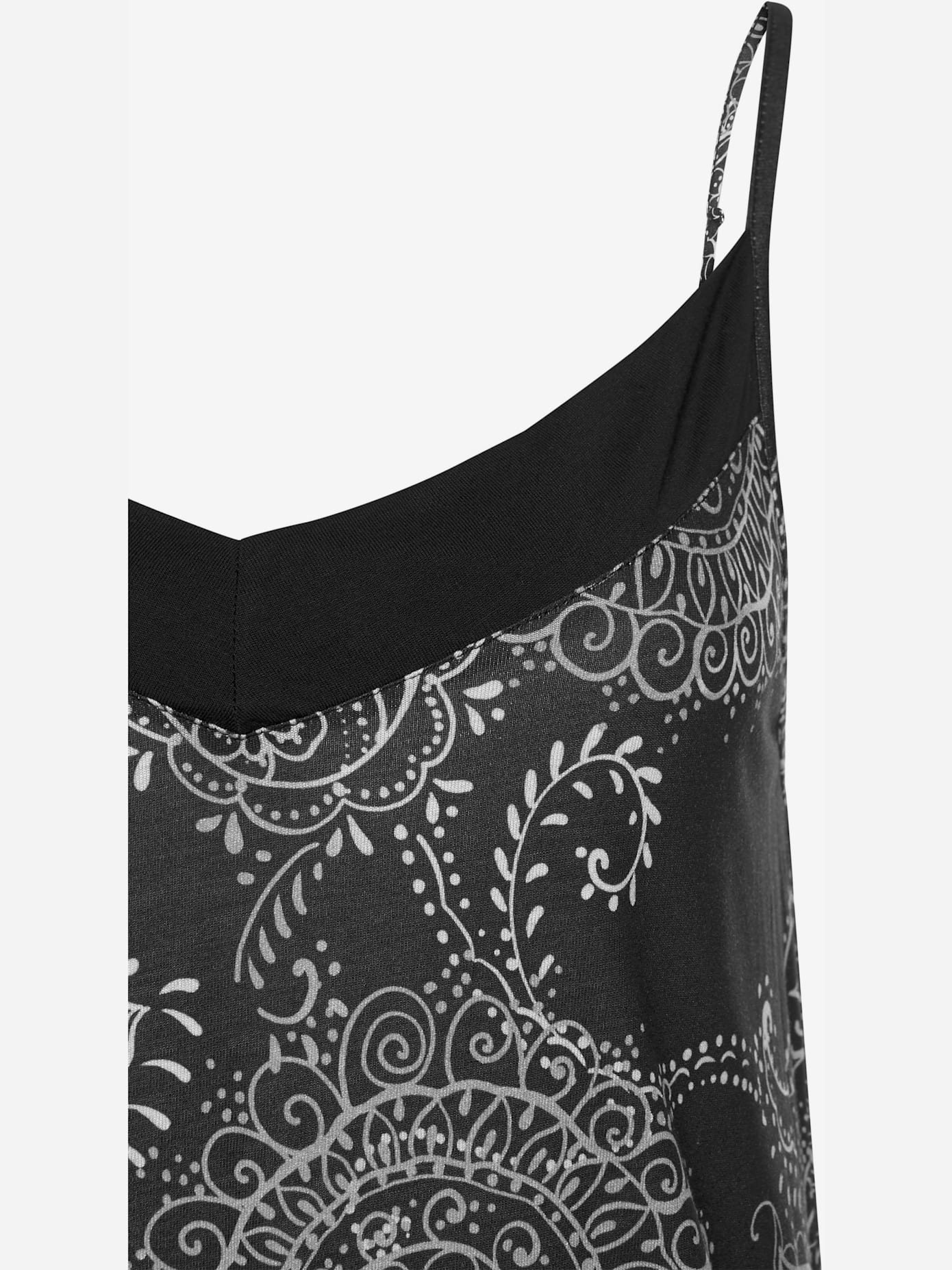 Déshabillé avec imprimé paisley sur toute la surface