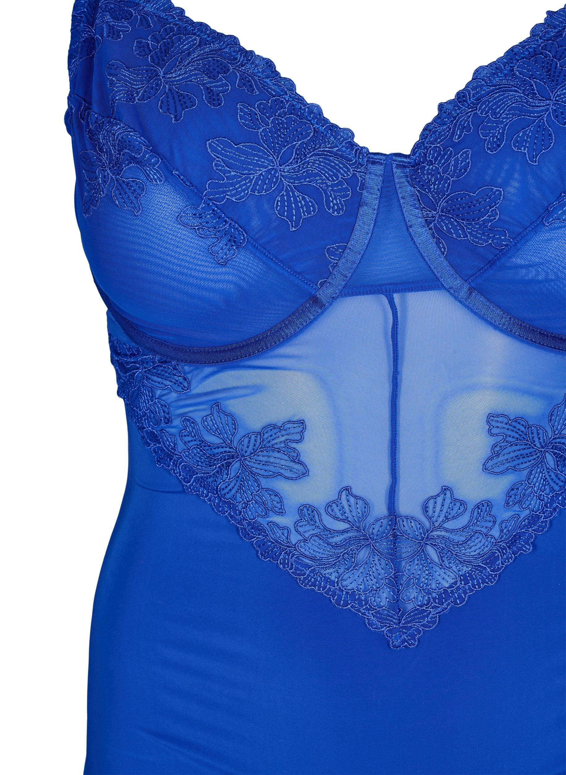 Bodystocking med broderede detaljer