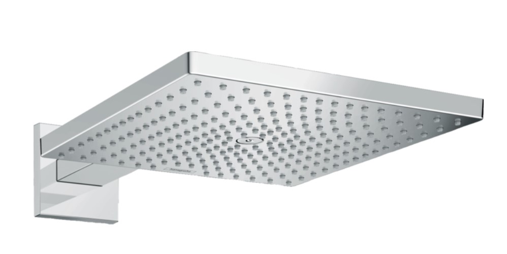 Hansgrohe Raindance E hoofddouche 30cm met wandarm chroom
