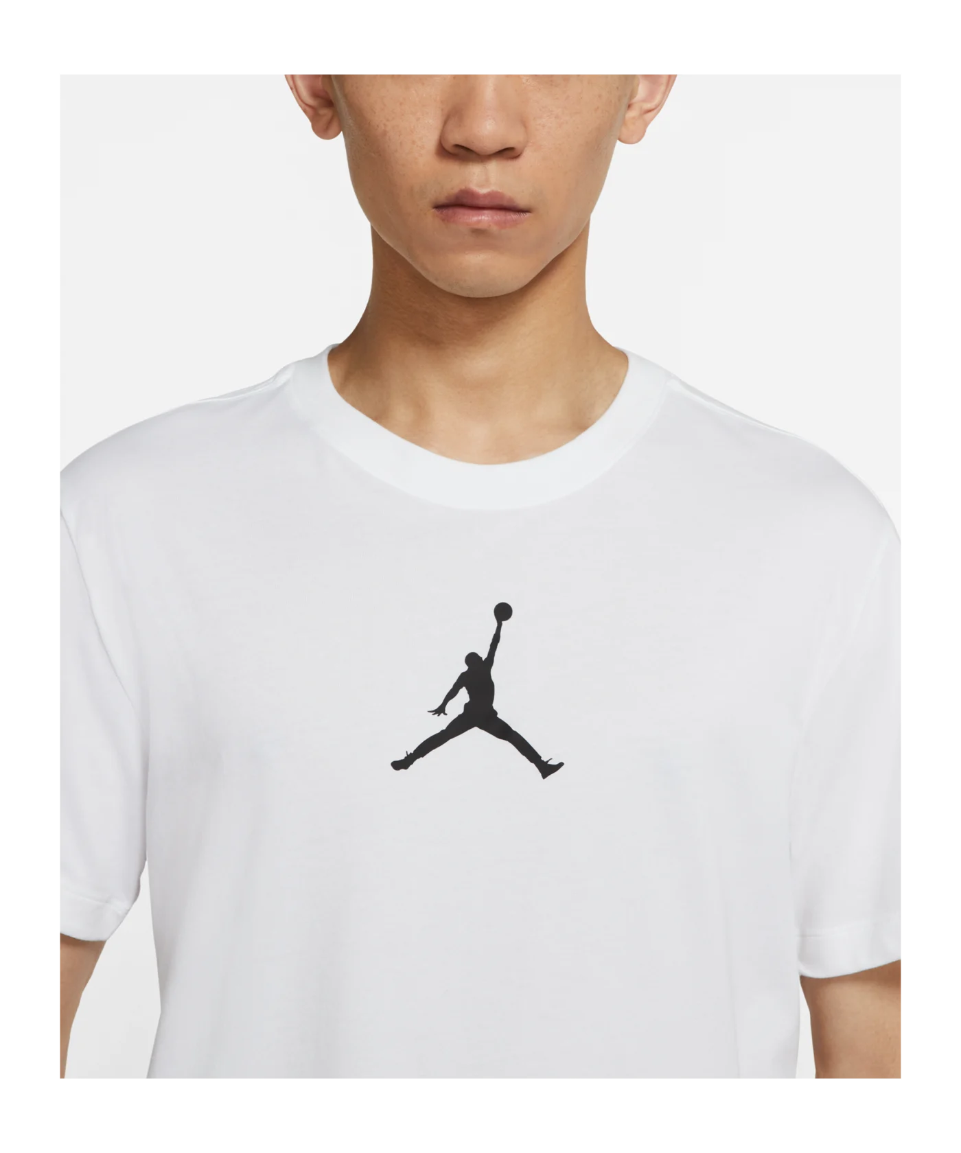 Jordan Jumpman T-Shirt Weiss Schwarz F102
