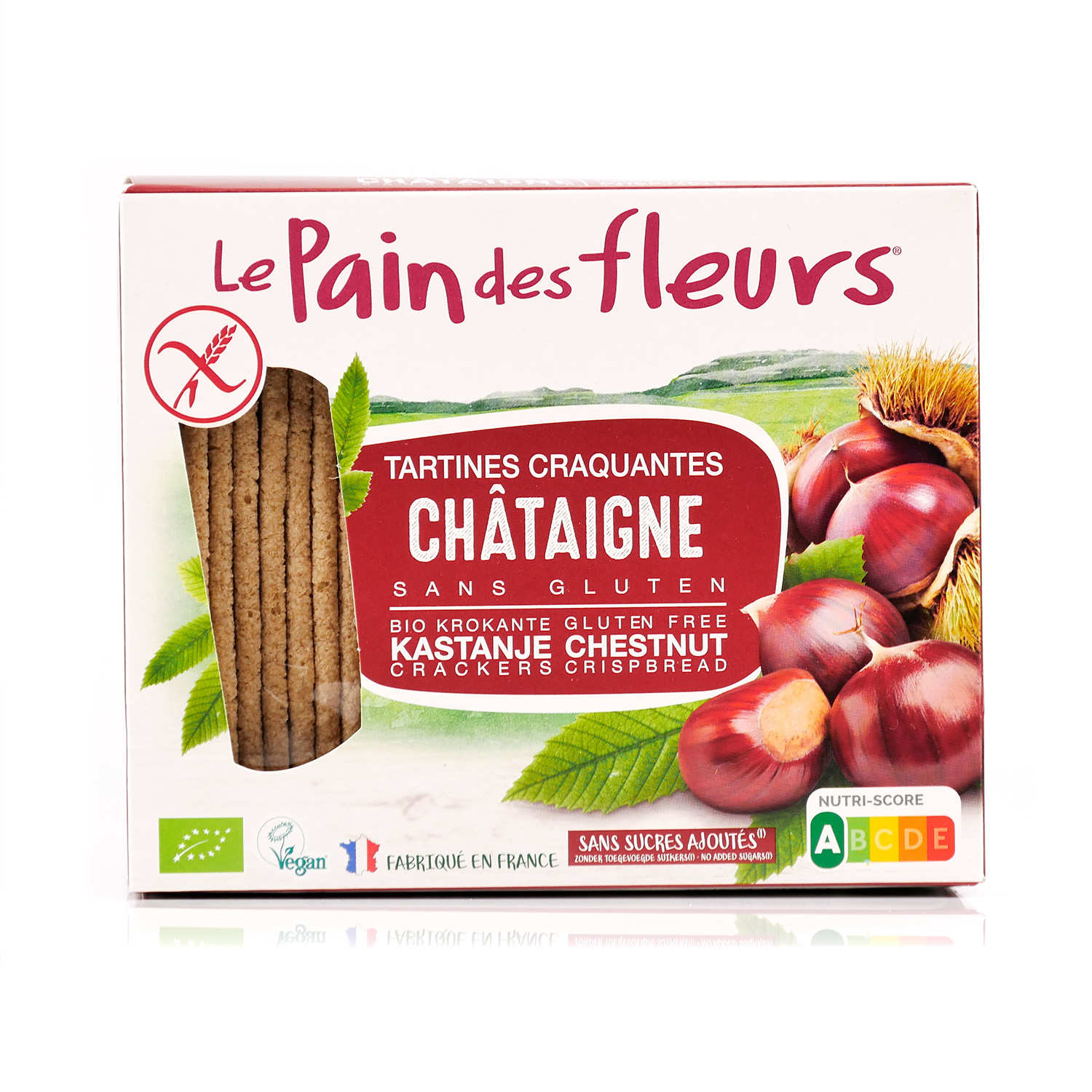 Le Pain des Fleurs à la châtaigne – sans gluten
