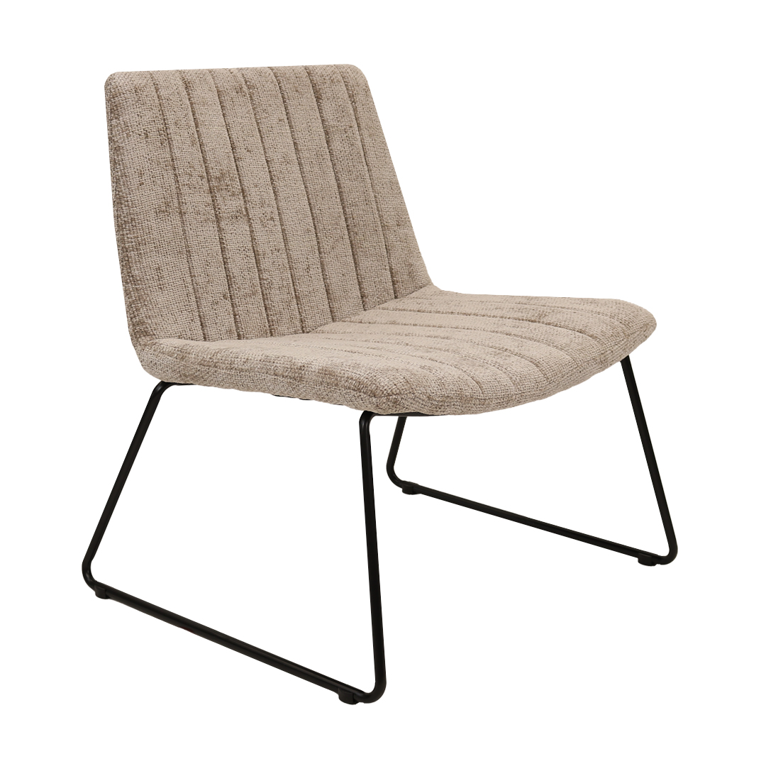 Kick fauteuil James - champagne