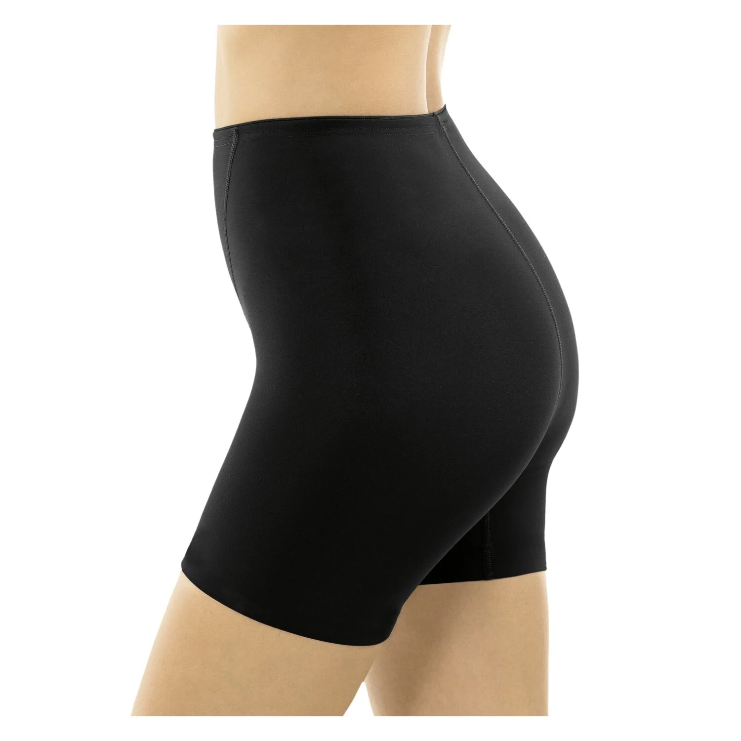 POMPADOUR Shape Taillenslip mit Bein  - schwarz
