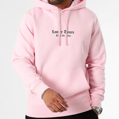 Sweat Capuche Angry Taz Rose