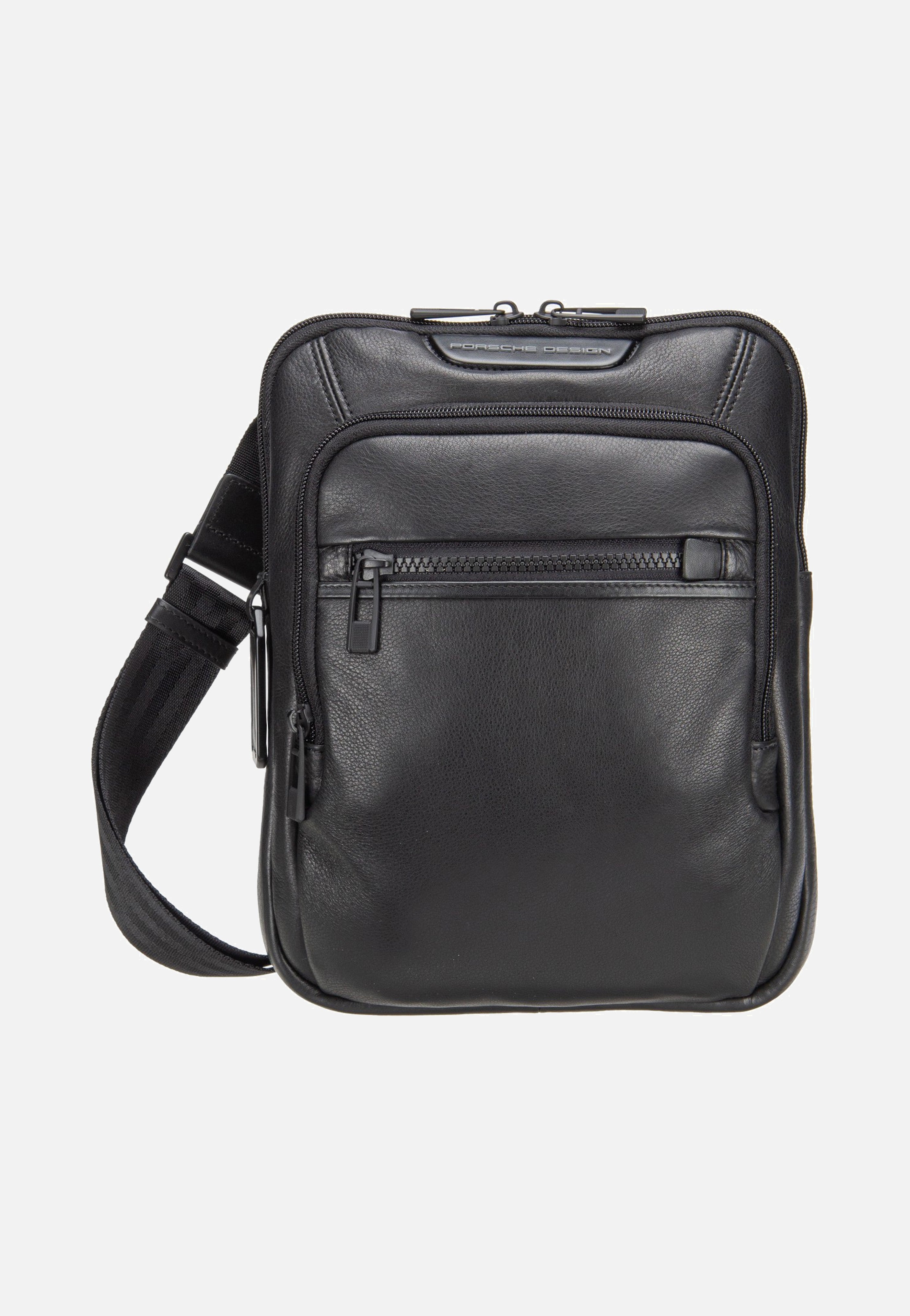 Roadster Leather Evo Shoulder Black - Crossbody Bag