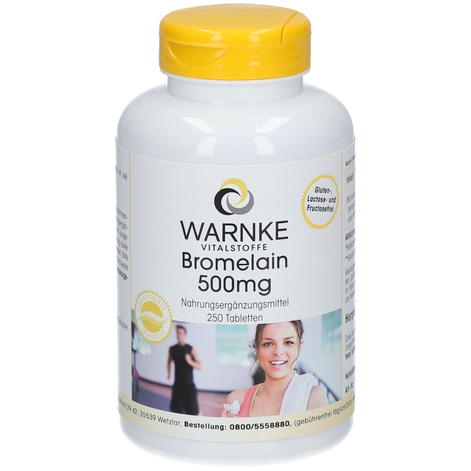 WARNKE Bromelain 500 mg