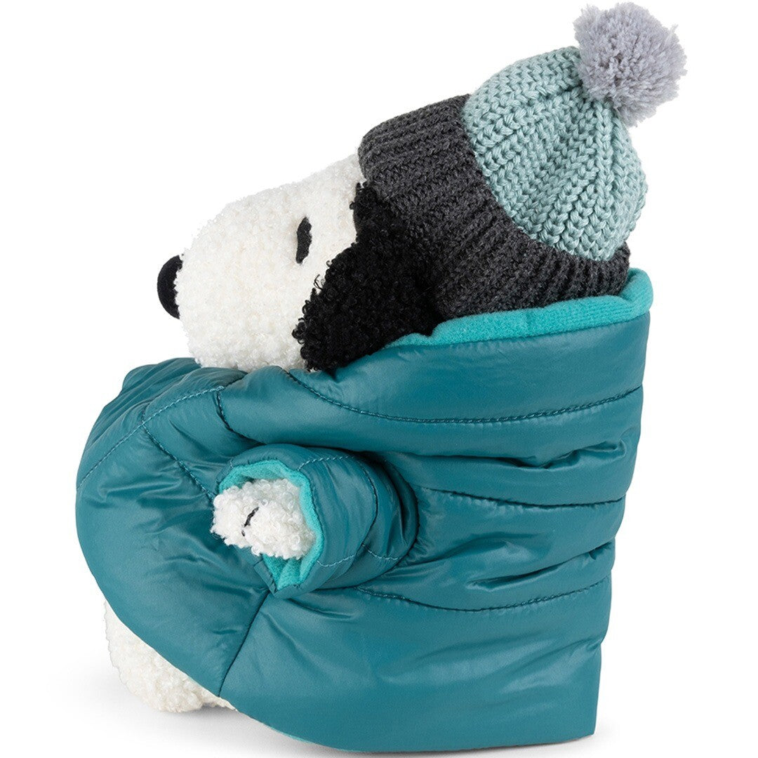 Bon ton toys knuffelhond snoopy met jas 20 cm