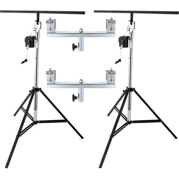 Stairville Kurbel-Lichtstativ + Bar Bundle