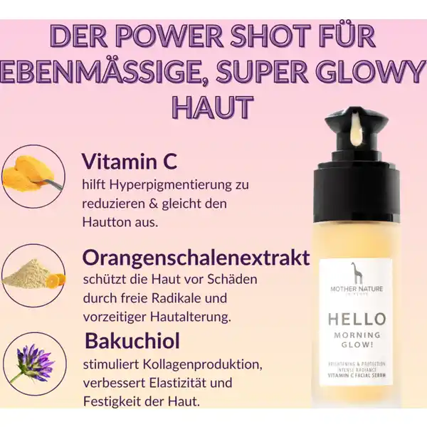 Hello Morning Glow! Vitamin C Facial Serum