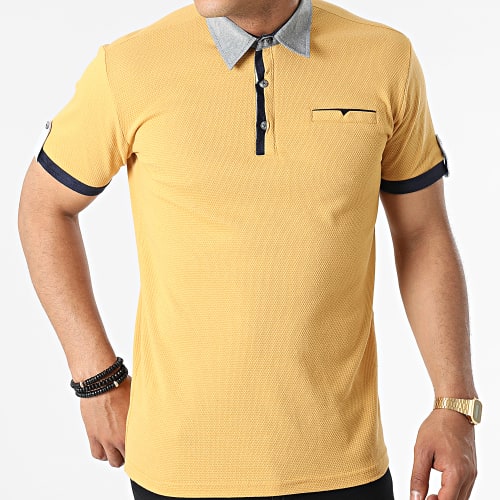 Polo A Manches Courtes JP-850 Jaune