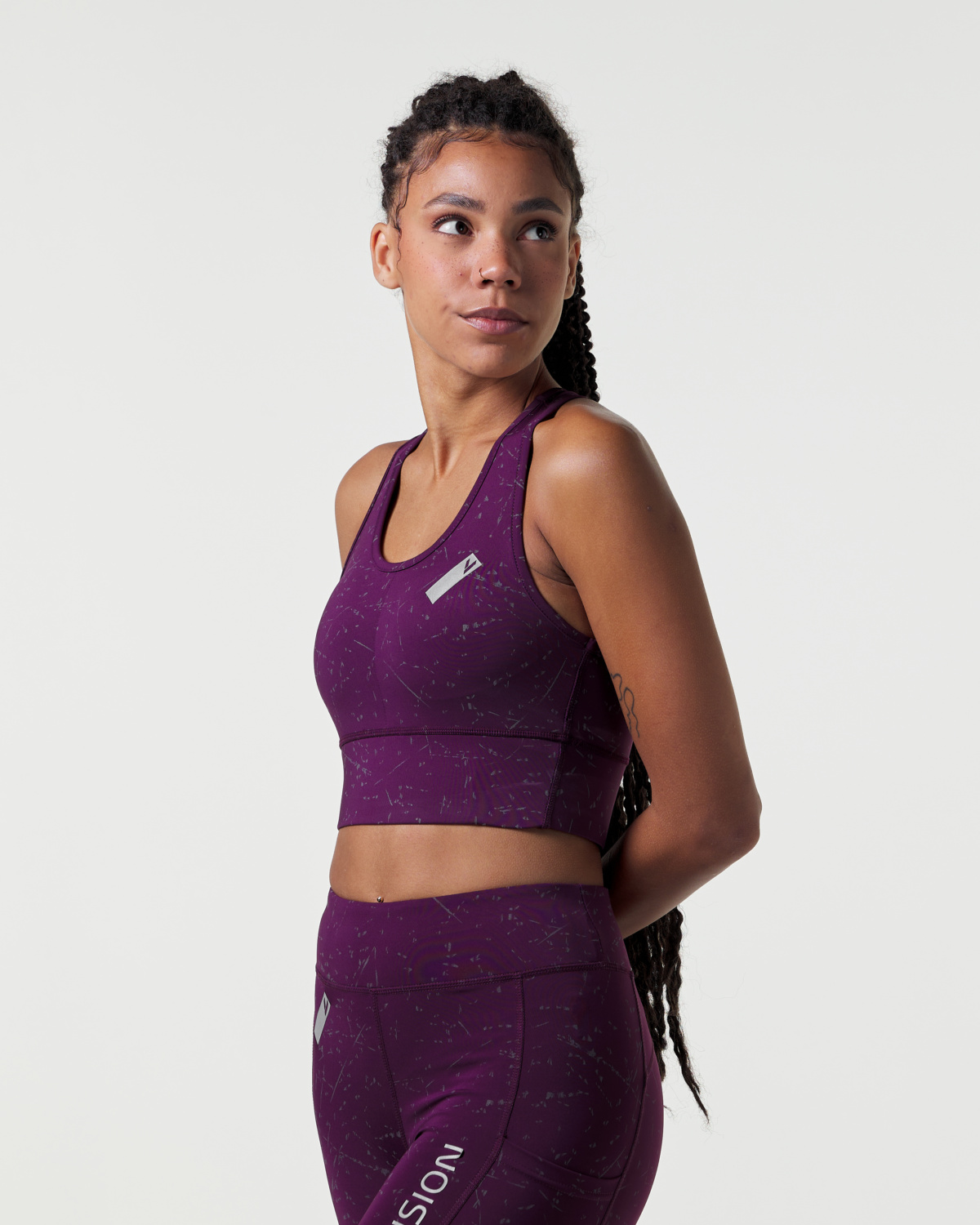 LEVITY Zodiac Reflective Bra Optic Stardust