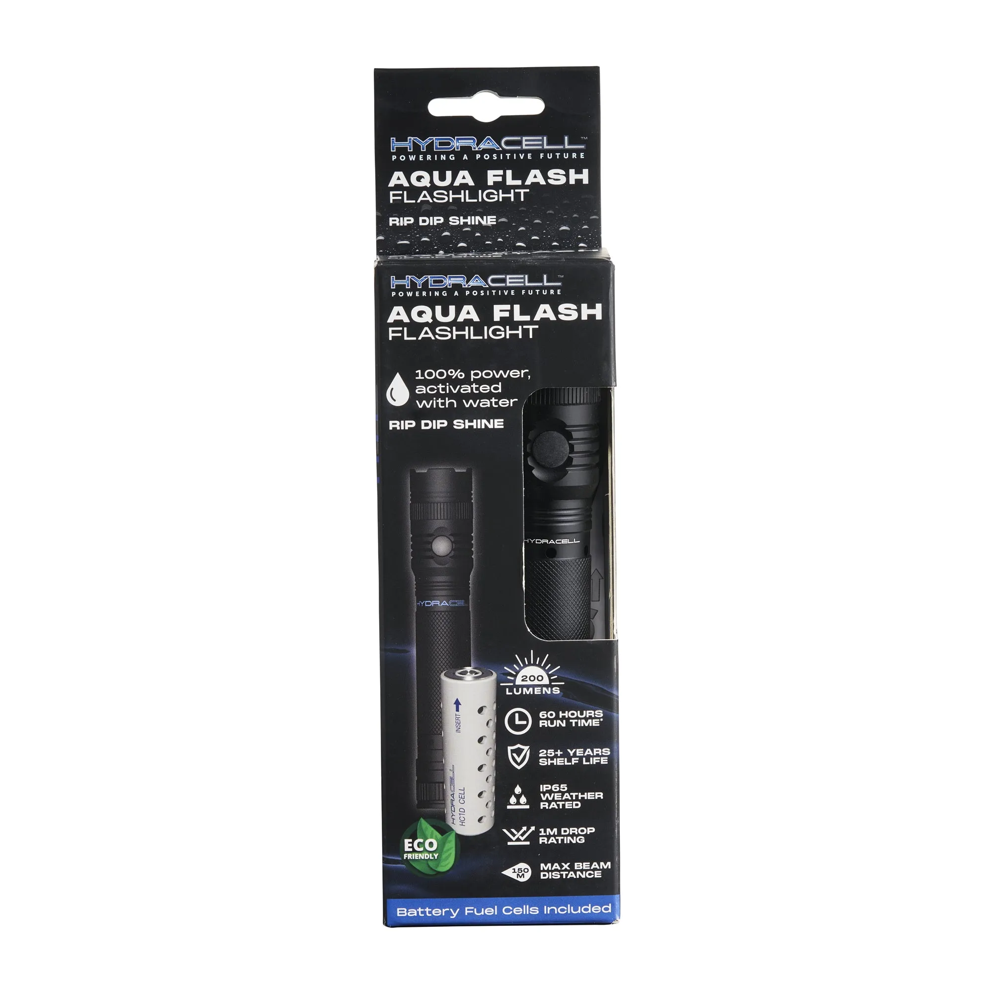 Hydracell -  HydraCell Taschenlampe AquaFlash schwarz