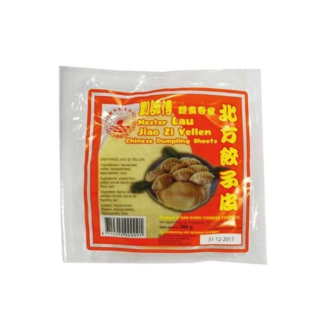 Master Lau Bevroren Chinese Dumpling Vellen 200g