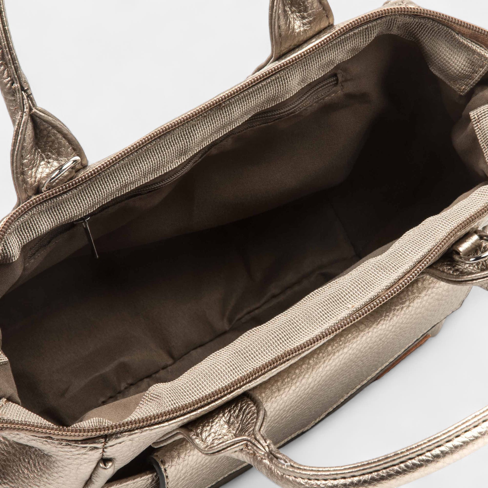 Sac à main bronze