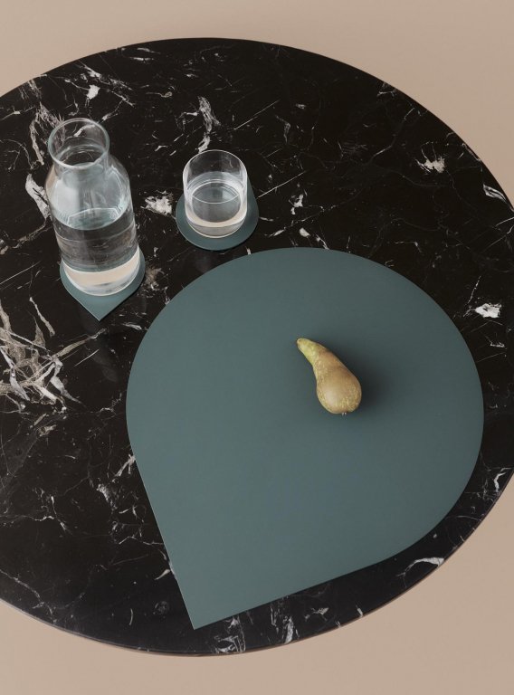 AYTM Stilla placemats sets van 2 bordeaux