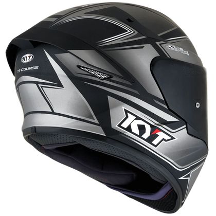 Casque KYT TT-COURSE - TOURIST MATT - Gris