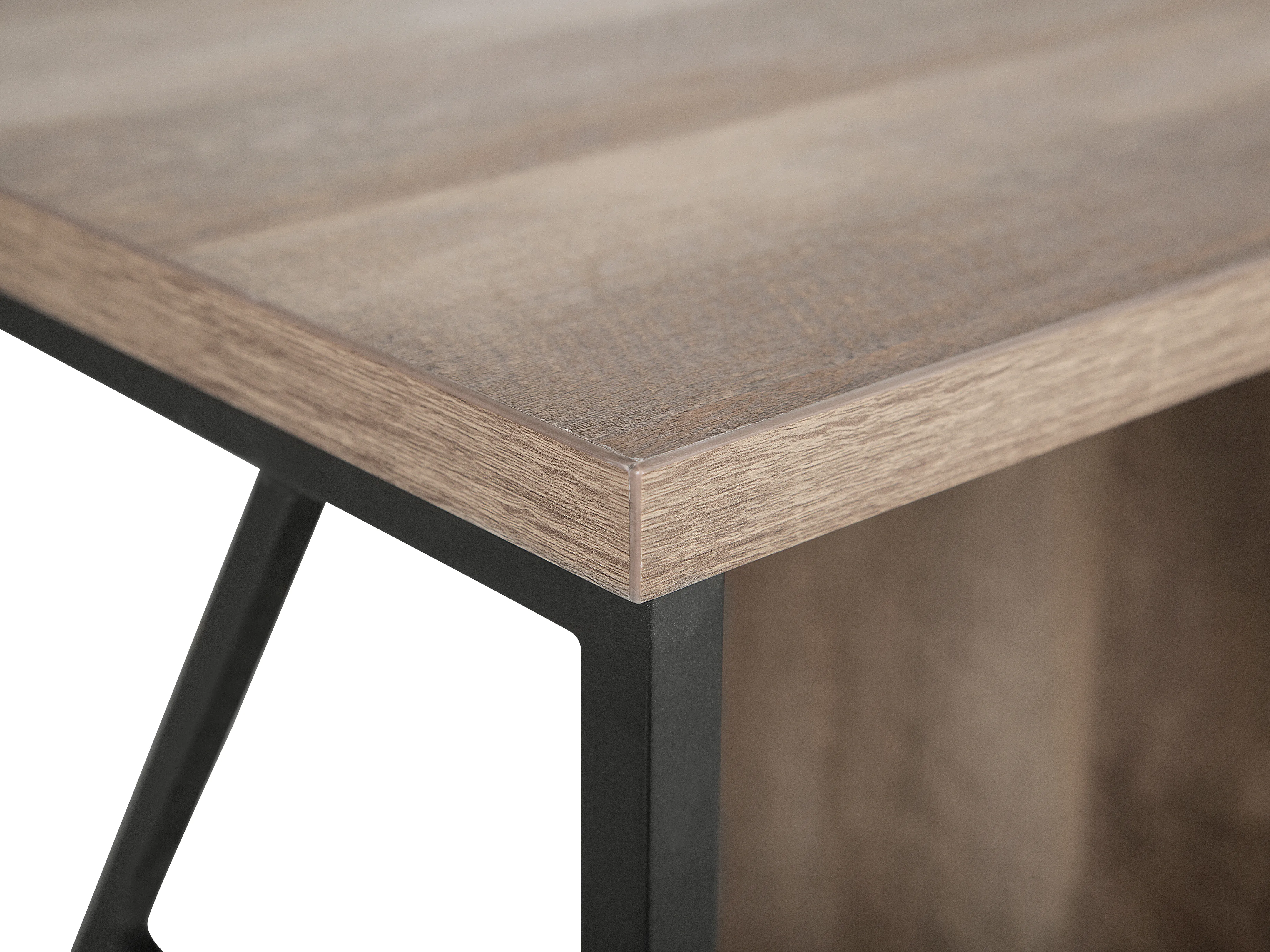 TV-meubel FORRES Bruin/zwart