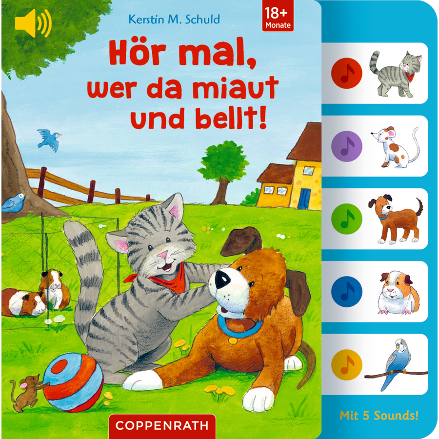 Coppenrath Hör mal, wer da miaut und bellt! (Soundbuch)