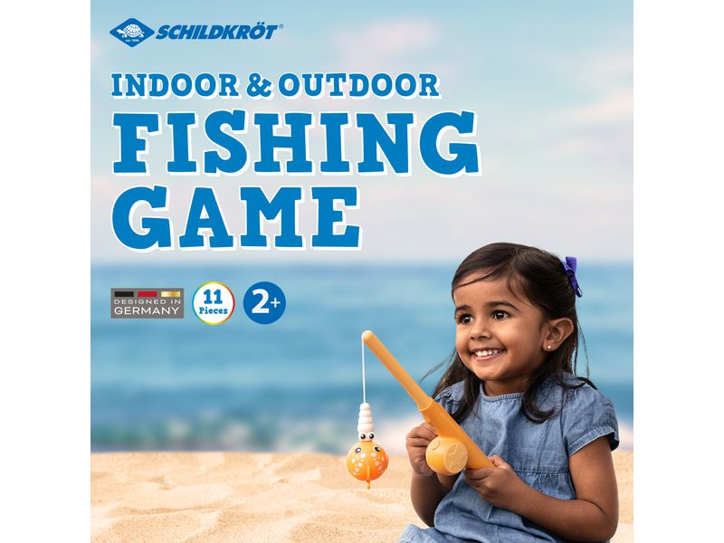 Schildkröt Funsports Fishing Game Angelspiel 11 Teile Motorikspielzeug
