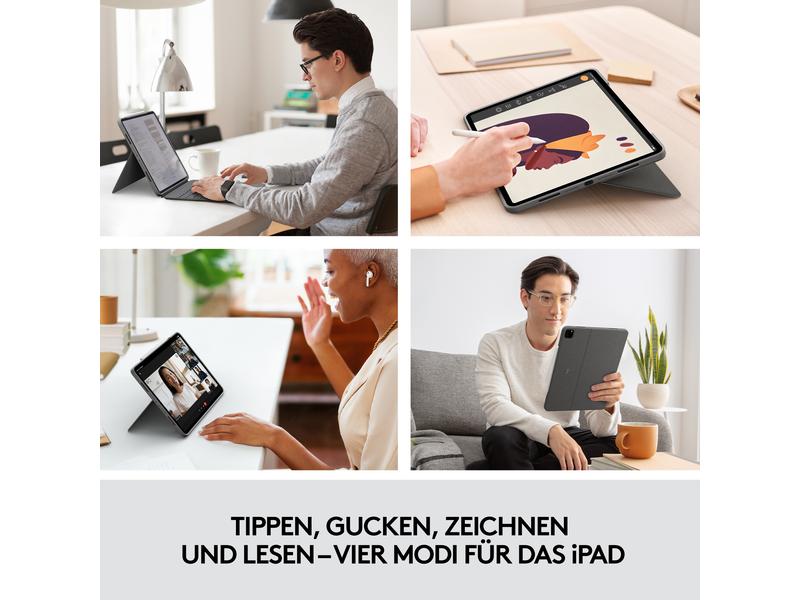 Logitech Tablet Tastatur Cover Combo Touch iPad Pro 12.9