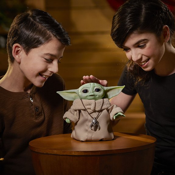 Star Wars The Mandalorian - Figurine The Child Bébé Yoda Animatronic