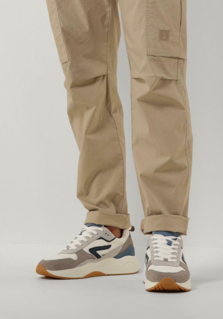 HUB witte hub lage sneakers glide