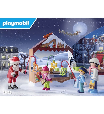 Playmobil Weihnachtskalender - Ein Ausflug zum Weihnachtsmarkt -