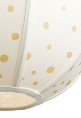 Minitude Taklampe Prikk, Beige