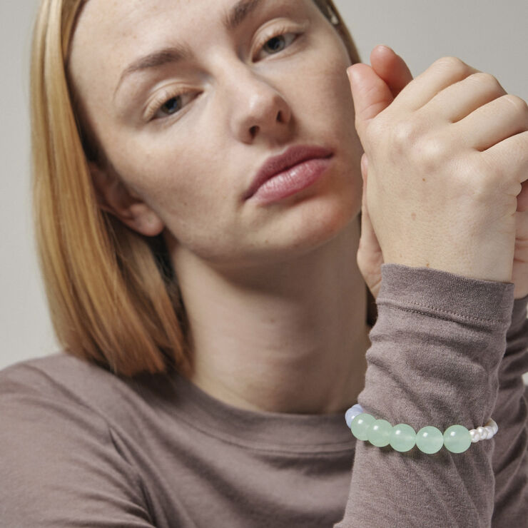 ENAMEL Copenhagen Bracelet, Yara Light green, ligh