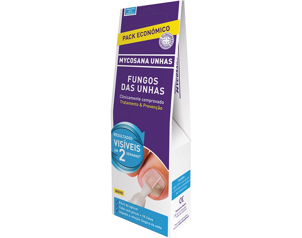 PACK ECONÓMICO MYCOSANA UNHAS 10ML 10 LIMAS