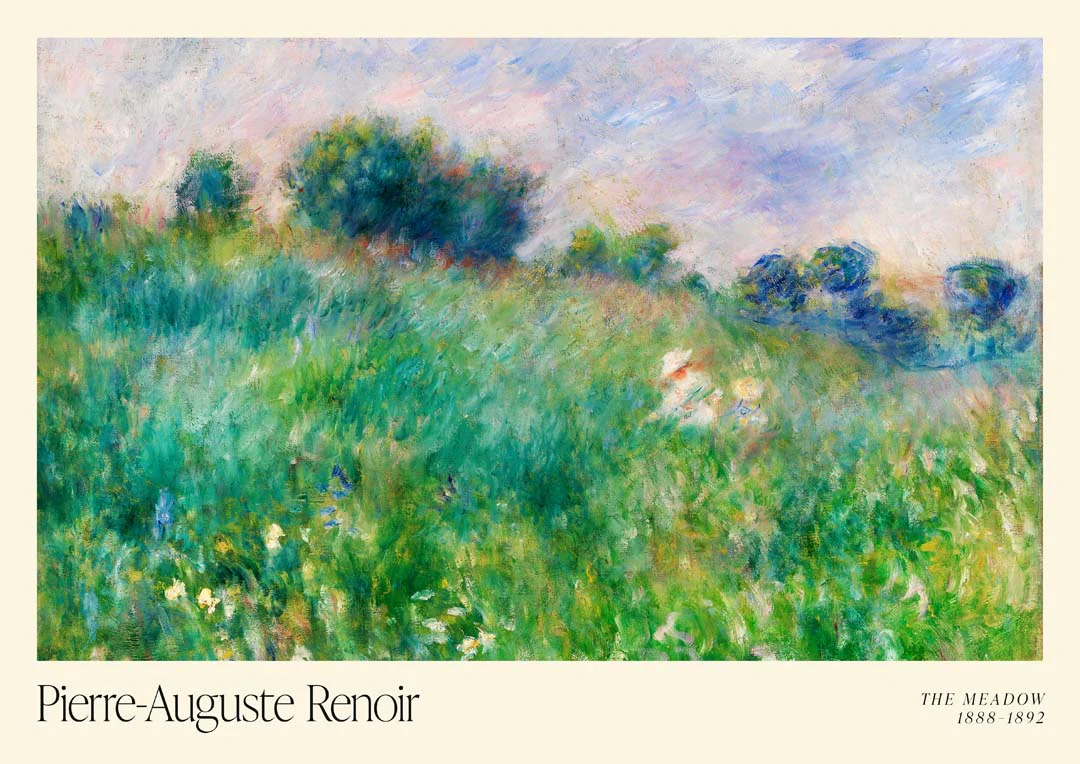 Kunstausstellung auf der Wiese von Pierre A. Renoir