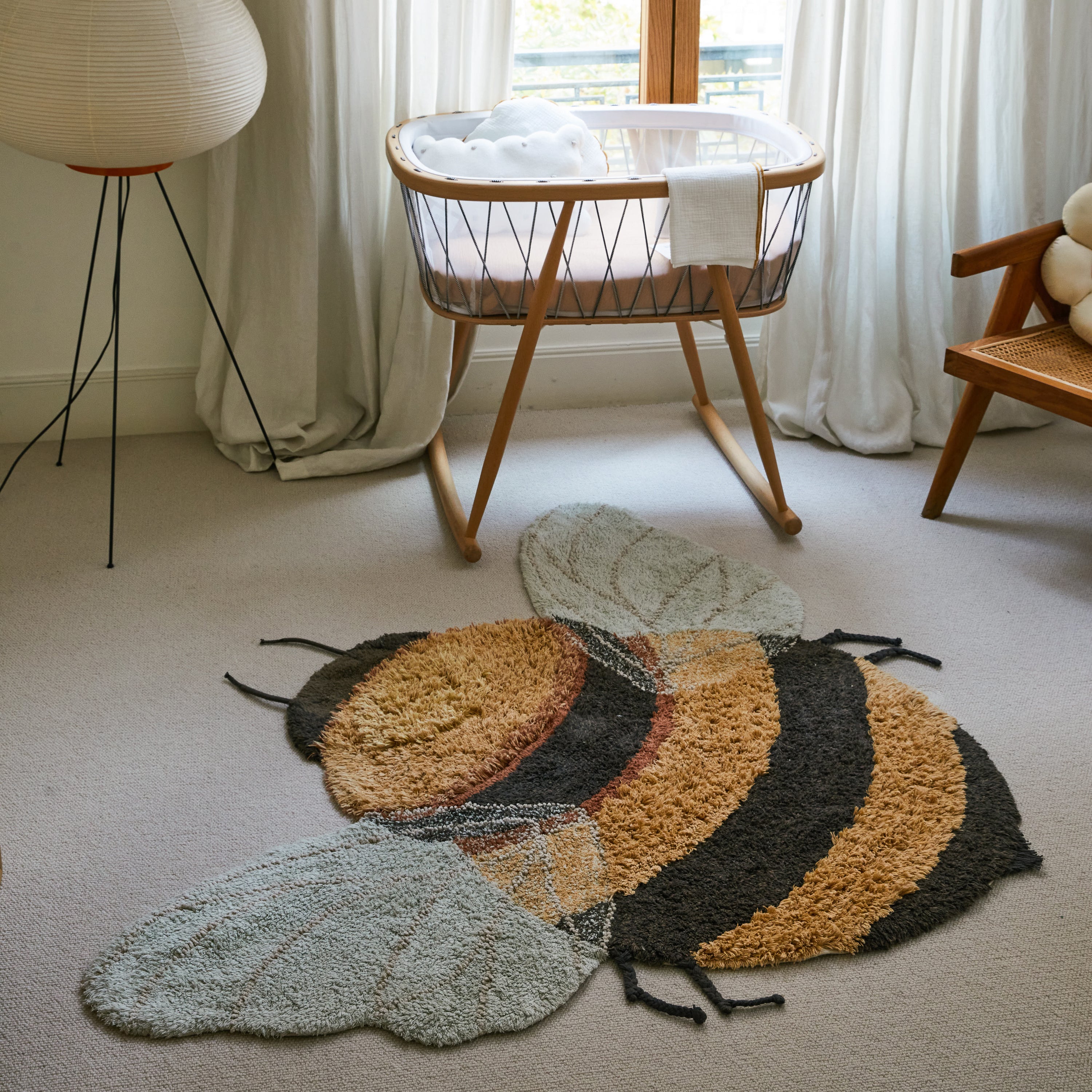 Lorena Canals Planet Bee Vloerkleed 115 x 150 cm - Bee