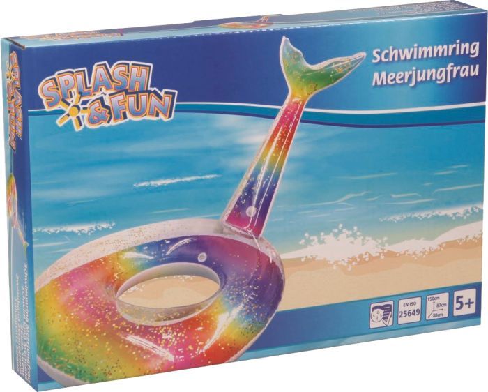 Schwimmring MEERJUNGFRAU in bunt